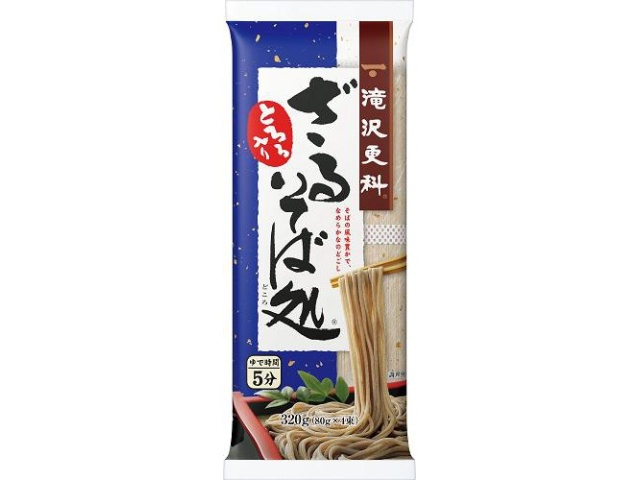 Takizawa Sarashina Zaru Soba Soba 320g (Special Order Item) [Purchase 30]