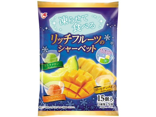 Ace Frozen Rich Fruit Sherbet (Special Order Item) [Purchase 16] [Please allow time for delivery]