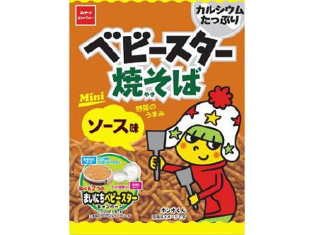 Baby Star Yakisoba Sauce Flavor Mini 20g (Purchase of 30)