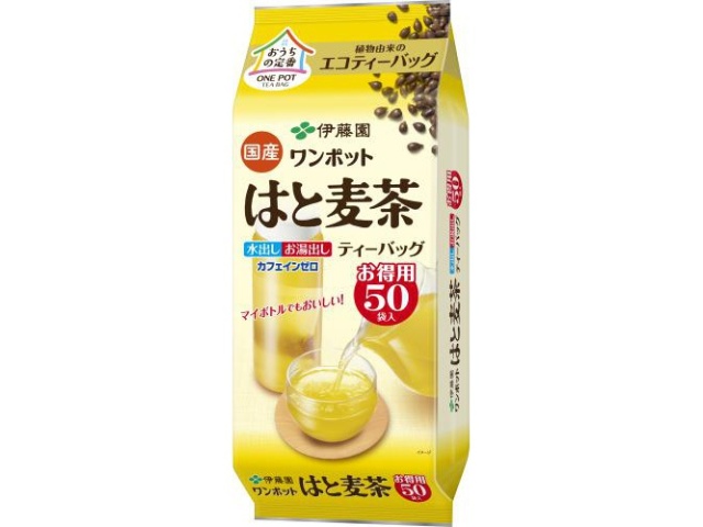 Ito En One-Pot Japanese Hato Mugicha (Barley Tea) TB (50 bags) (Special Order Item) [Purchase 10]
