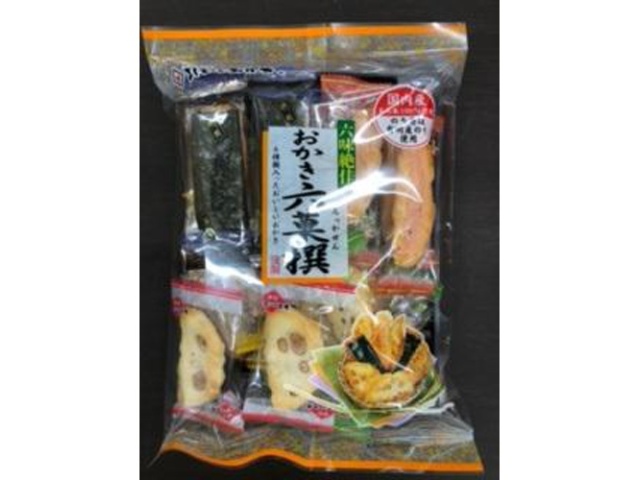 Yoshimura Kanrodo Rokukasen Rice Crackers, 16 pieces [Purchase 12]