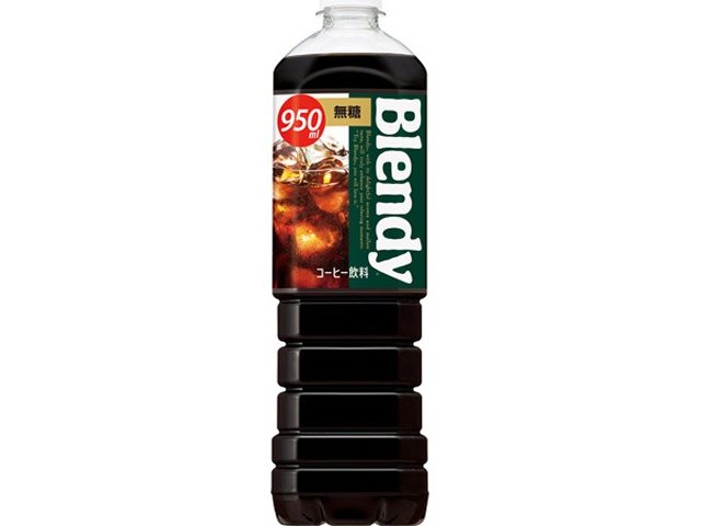 Blendy Bottled Coffee Unsweetened P 950ml [This Month's Special Drink]  [Purchase 12]