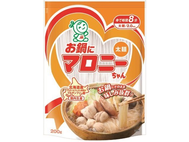 House Foods Nabe ni Maroni-chan Thick Noodles 200g (Special Order Item) [Purchase Quantity: 40]