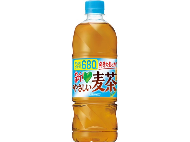 GREEN Dakara Yasashii Mugicha P 680ml (Sold Individually) [This Month's Special Drinking Water]  [Purchase Quantity: 24]