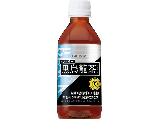 Suntory Black Oolong Tea (Special Health Indicator) for Vending Machines, 350ml (Pack of 24) [Product dummy not available]