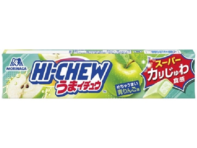 Morinaga Umaichu Green Apple Flavor, 12 pieces [Purchase 12 pieces]