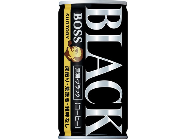 BOSS Unsweetened Black Coffee, 185g [This Month's Special] [Purchase 30]