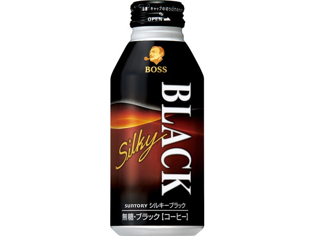 Boss Silky Black B Can 400g [This Month's Special Drinking Water] Special Order Item [Purchase Quantity: 24]