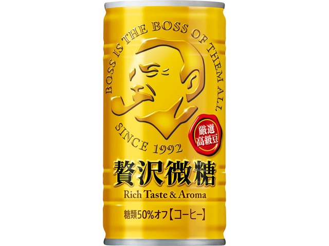 BOSS Luxury Lightly Sweetened Rich Flavor, 185g [This Month's Special Drink] [Purchase 30]