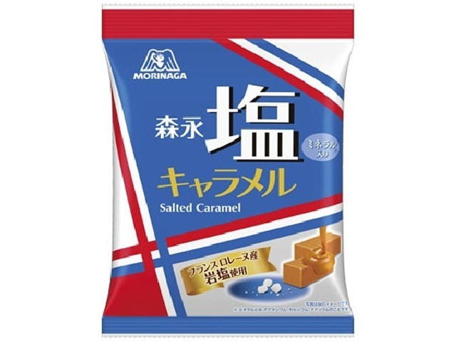 Morinaga Salted Caramel Bag, 83g (Pack of 6)