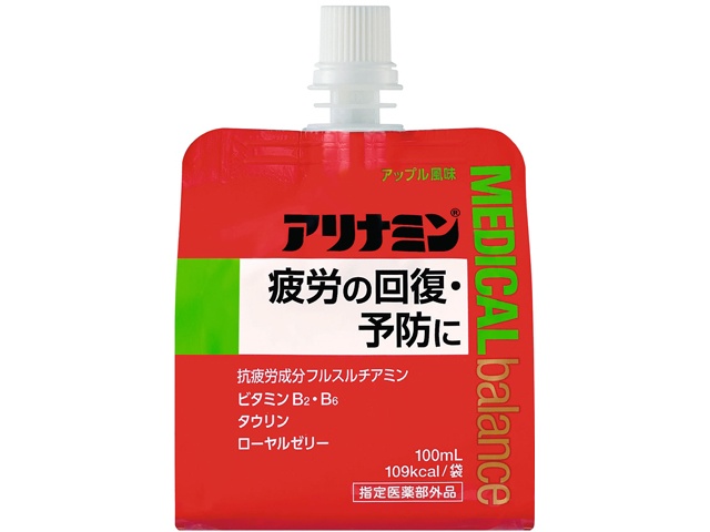 Alinamin Medical Balance Apple 100ml [This Month's Special Drinking Water]  [Purchase 6]