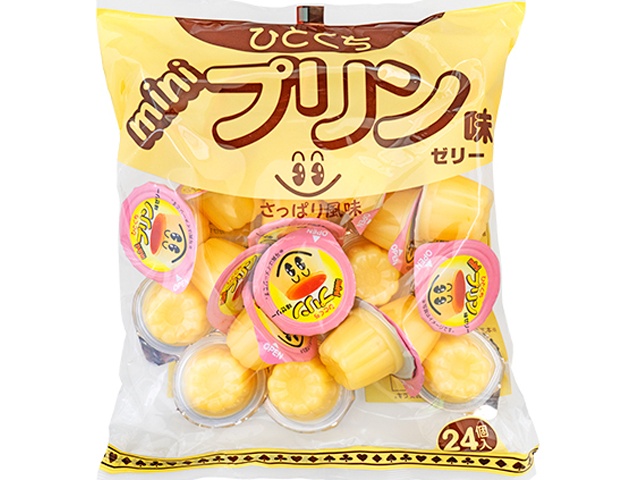 Yaokin Pudding Flavored Jelly, 24 pieces (Purchase 12 pieces)