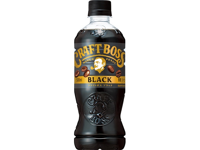 Boss Craft Boss Black P 500ml [This Month's Special Drinking Water] [Purchase Quantity: 24]