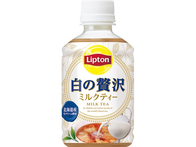 Lipton White Luxury Milk Tea P 280ml [This Month's Special Drink]  [Purchase 24]