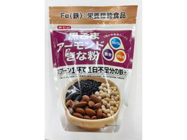 Mitake Black Sesame Almond Soybean Flour, 300g (Special Order Item) [Purchase 10]