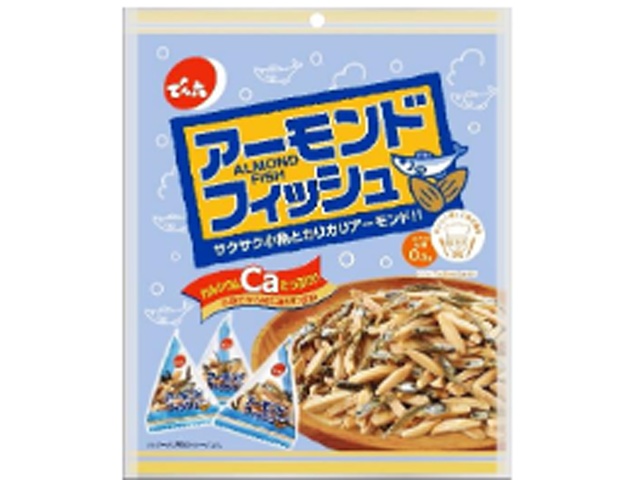 Denroku Almond Fish Small Bag 72g (Special Order Item) [Purchase 12]