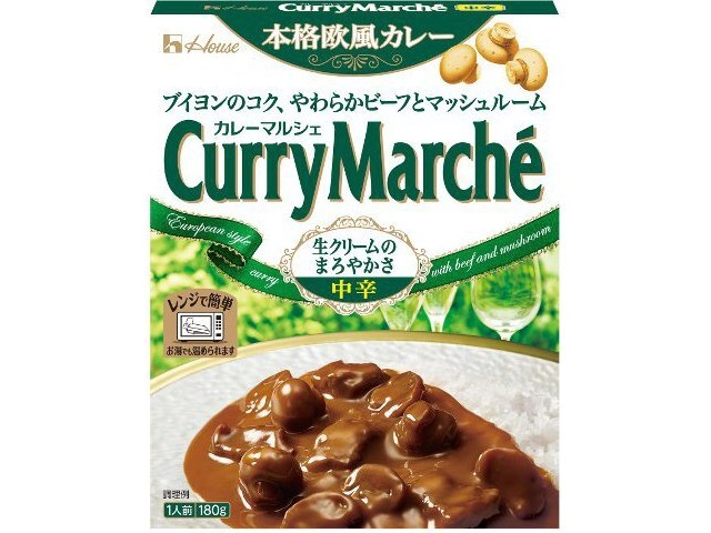 House Foods Curry Marche, Medium Spicy, 180g (Special Order Item) [Purchase Quantity: 60]