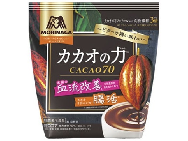 Morinaga Cacao no Chikara CACAO 70/200g [Purchase quantity: 24]