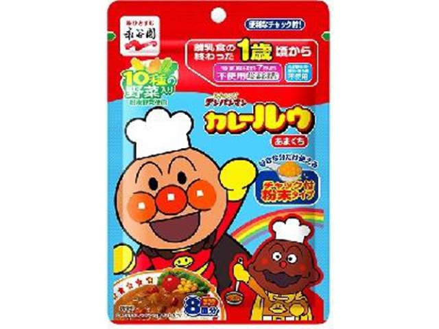Nagatanien Anpanman Curry Roux 68g (Special Order Item) [Purchase Quantity: 60]