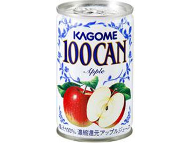 Kagome 100 Can Apple 160g (Special Order Item) [Purchase 30]