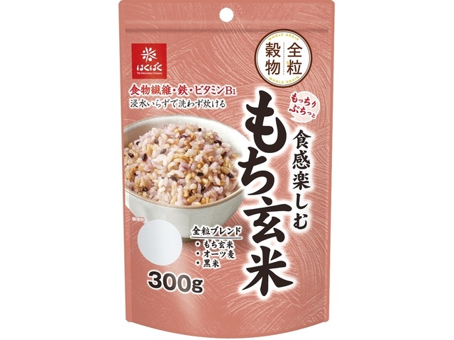 Hakubaku Chewy and Soft Mochi Brown Rice 300g (Special Order Item) [Purchase 8]