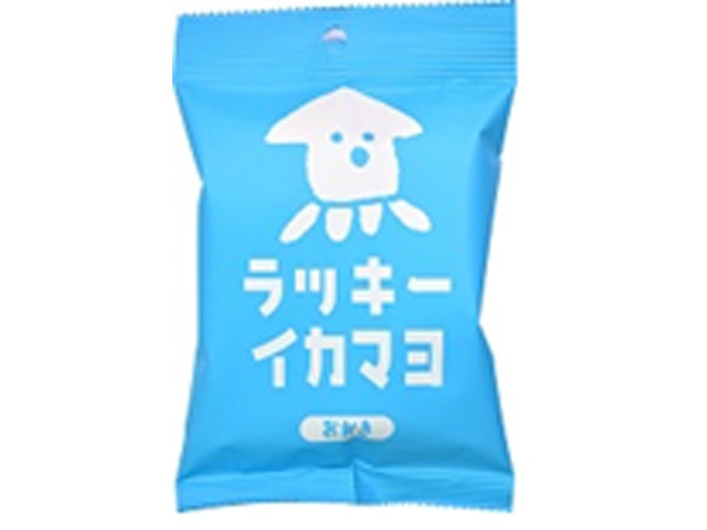 Sanshin Lucky Squid Mayo Rice Crackers 34g (Purchase 12)