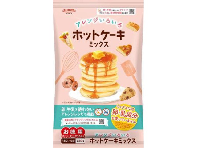 Showa Variety Pancake Mix 720g [This Month's Special Offer] [Made-to-Order Item] [Purchase 15]