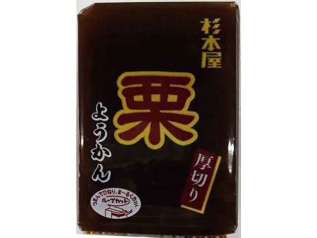 Sugimotoya Thick-Sliced ??Chestnut Yokan, 150g (Special Order Item) [Purchase 20]
