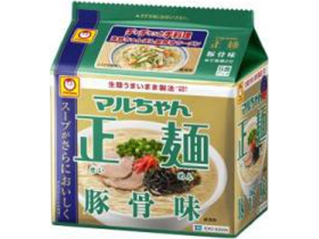 Maruchan Seimen Tonkotsu Flavor 5 Packs [This Month's Special Noodle Sale]  [Purchase 6]