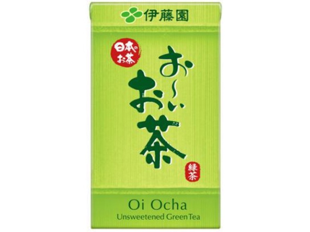 Ito En Oi Ocha Green Tea, 125ml, Paper Container, Special Order Item [Purchase Quantity: 18]