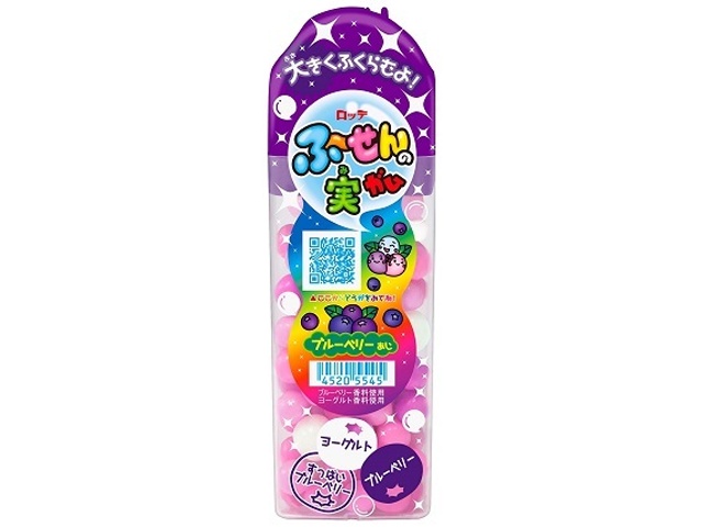 Lotte Fuusen no Mi Blueberry 35g (Purchase 10)