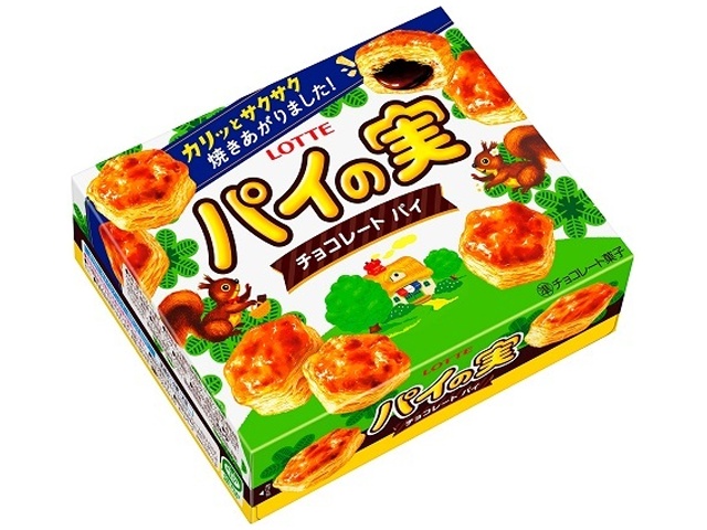 Lotte Pie no Mi 73g (Purchase 10 pieces)