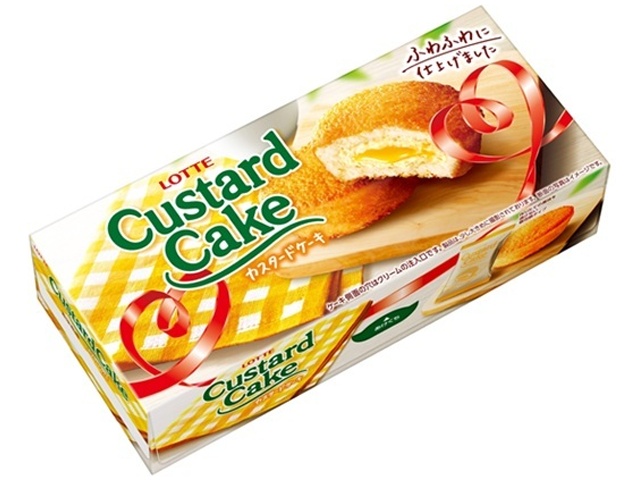 Lotte Custard Cake (6 pieces) (Purchase 5 pieces)