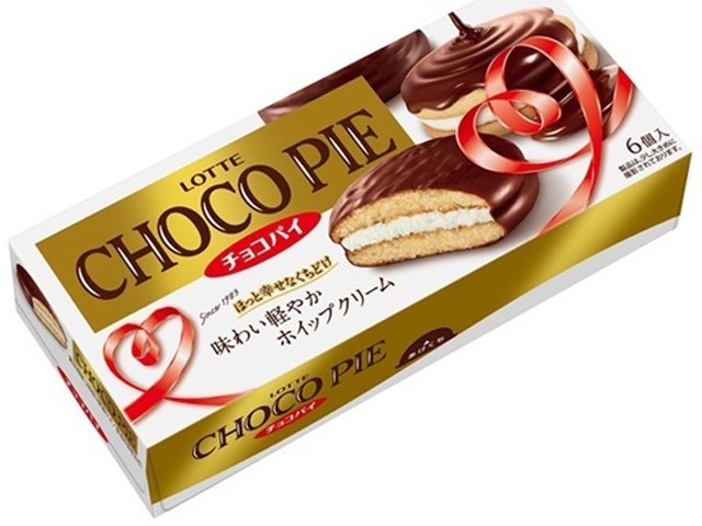 Lotte Choco Pie (6 pieces) [Purchase 5 pieces]