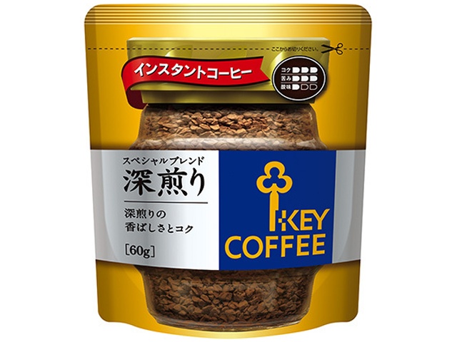 Key IC Special Blend Dark Roast Bag, 60g (Special Order Item) [Purchase Quantity: 24]