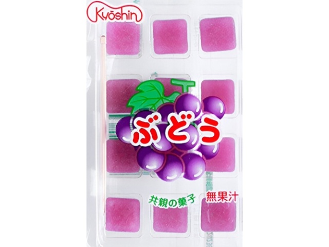 Kyoya Grape Mochi (12 pieces) in a bag (20 pieces per pack)