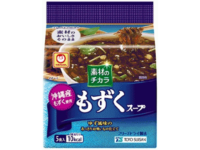 Maruchan Mozuku Soup 5P (Purchase 6)