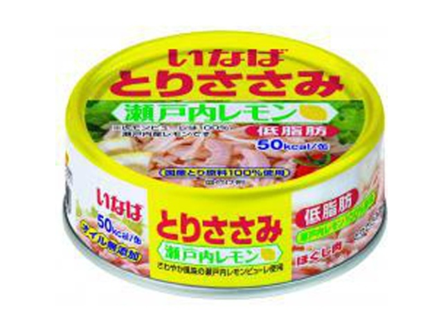 Inaba Chicken Fillet Flakes with Setouchi Lemon, 70g (Special Order Item) [Purchase Quantity: 48]