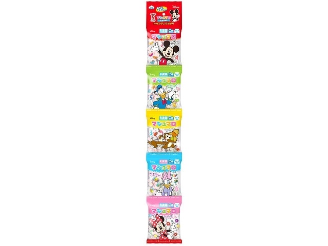 Eiwa 5-pack Mickey & Friends Marshmallows (Special Order Item) [Purchase 12]