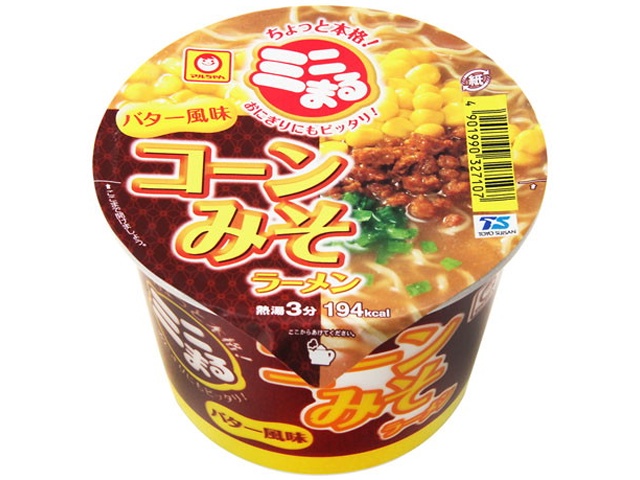 Maruchan Mini Maru Corn Miso Butter Flavor (Purchase 12)