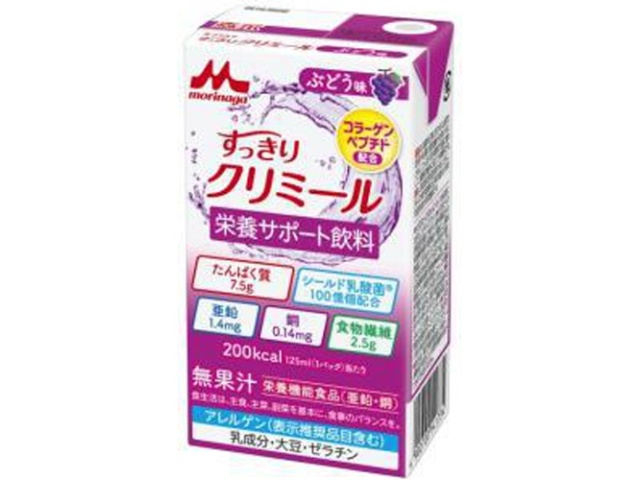 Morinyu Refreshing Creamy Grape Flavor 125ml (Special Order Item) [Purchase Quantity: 24]