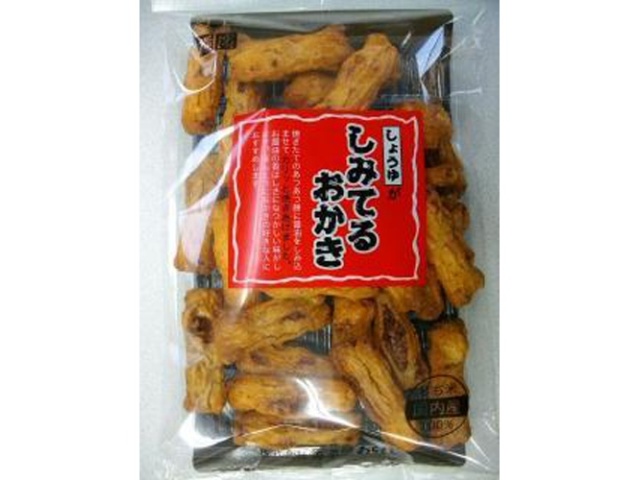 Minoya Shimiteru Okaki (Rice Crackers) 100g (Purchase 12)