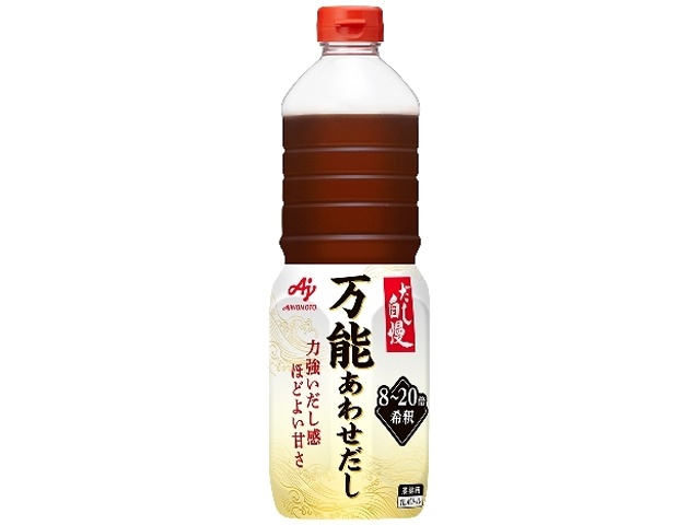 Ajinomoto "Dashi Jiman" All-Purpose Dashi Stock, 1L (Commercial Use) [Special Order Item] [Purchase 6]