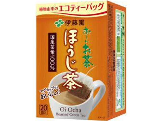 Ito En Oi Ocha Eco Tea Bags, Roasted Green Tea, 20 bags (Purchase 10 bags)