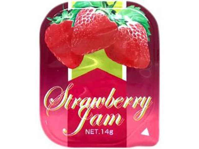 Snow Brand Strawberry Fruit Jam, 14g (Commercial Use) [Special Order Item] [Purchase Quantity: 240]