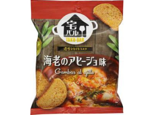 Oyatsu Company Takubaru Shrimp Ajillo Flavor 28g (Purchase 24)