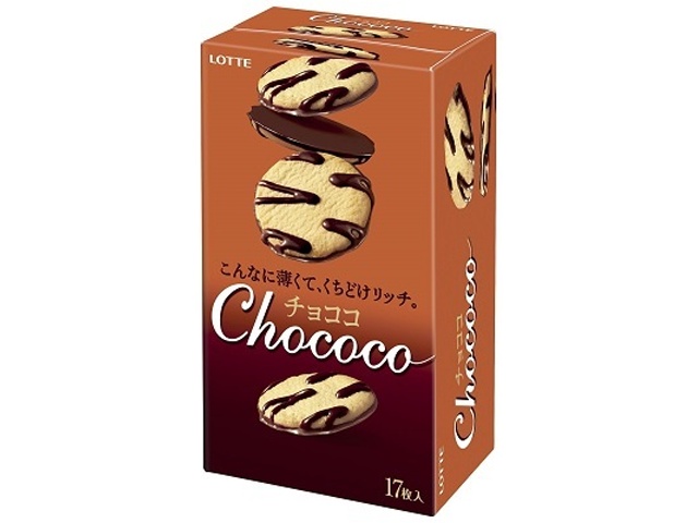 Lotte Chococo 17 pieces  [Purchase 5 pieces]