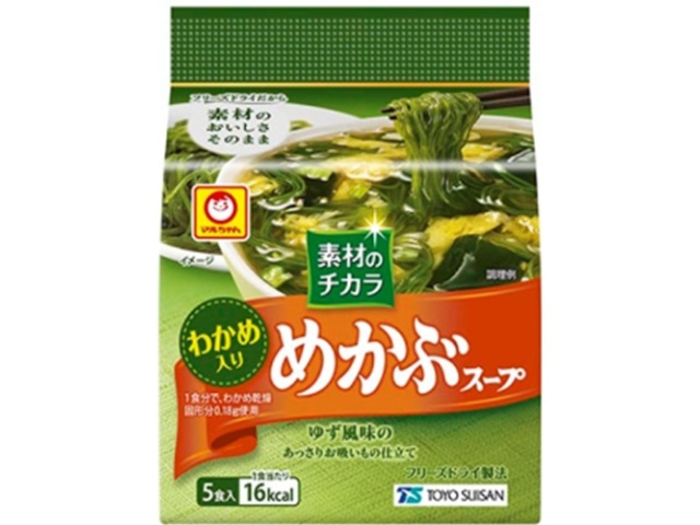 Maruchan Ingredients Power Mekabu Soup 5-pack (6 packs)
