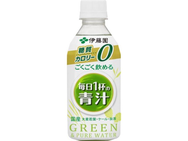 Ito En's Easy-to-Drink Daily Green Juice, 350ml (Pack of 24)
