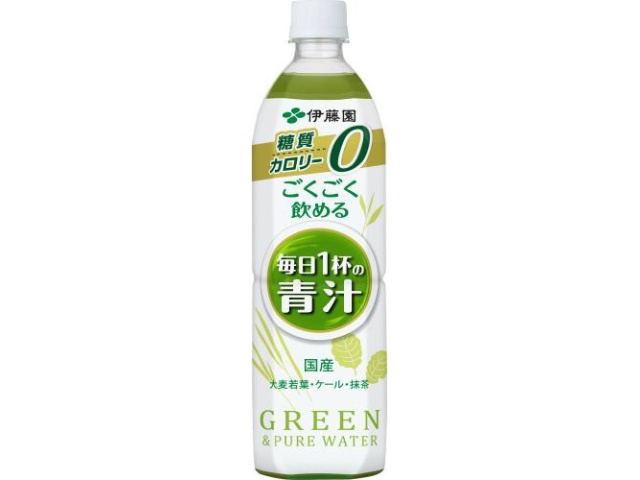 Ito En's Easy-to-Drink Daily Green Juice (One Cup per Day) 900ml (Special Order Item) [Purchase Quantity: 12]